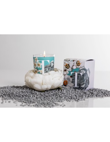 CANDELA TALC & WHITE FLOWERS GR.70