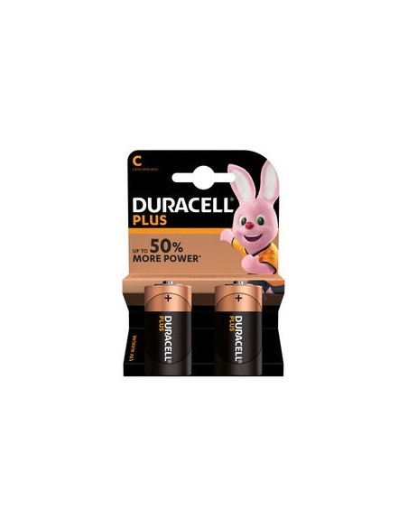 DURACELL BATTERIA ALCALINA 1/2 TORCIA MN 1400 PZ.2