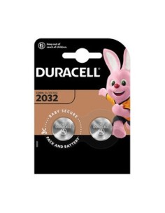 DURACELL BATTERIA A BOTTONE CR2032 PZ.2