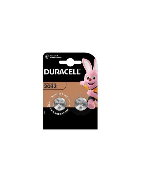 DURACELL BATTERIA A BOTTONE CR2032 PZ.2