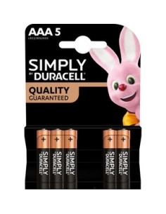 DURACELL SIMPLY ALCALINA MINISTILO PZ.5