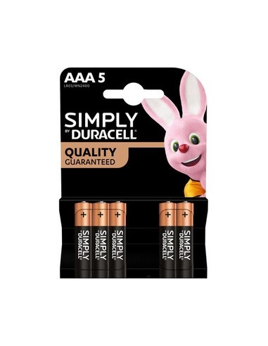 DURACELL SIMPLY ALCALINA MINISTILO PZ.5