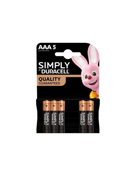 DURACELL SIMPLY ALCALINA MINISTILO PZ.5