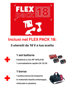 FLEX PACK 18V