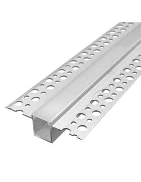 PROFILO IN ALLUMINIO PER LED CON ALETTE MT.2 (DISSIPATORE) 