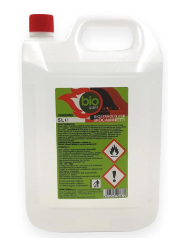 BIOETANOLO PER BIOCAMINETTI LT.5 (CONF. PZ 4)