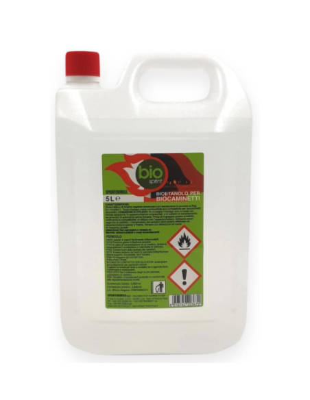 BIOETANOLO PER BIOCAMINETTI LT.5 (CONF. PZ 4)