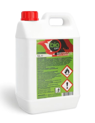 BIOETANOLO PER BIOCAMINETTI LT.5 (CONF. PZ 4)