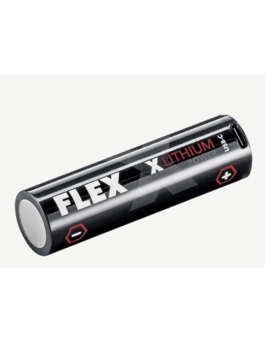 BATTERIA RICARICABILE CON PORTA USB-C FLEX