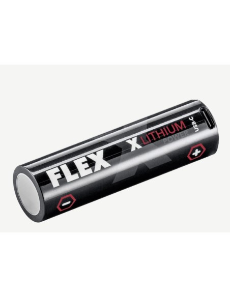 BATTERIA RICARICABILE CON PORTA USB-C FLEX
