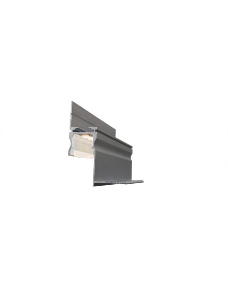 DISSIPATORE PERIMETRALE CON COPERTURA OPALE MM 18X18 MT.2 CANALETTO
